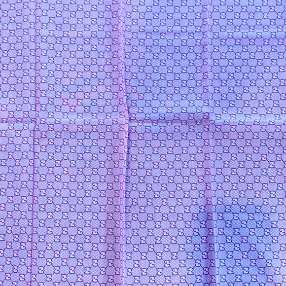 Authentic GUCCI GG Pattern Pink Scarf - Picture 8 of 8